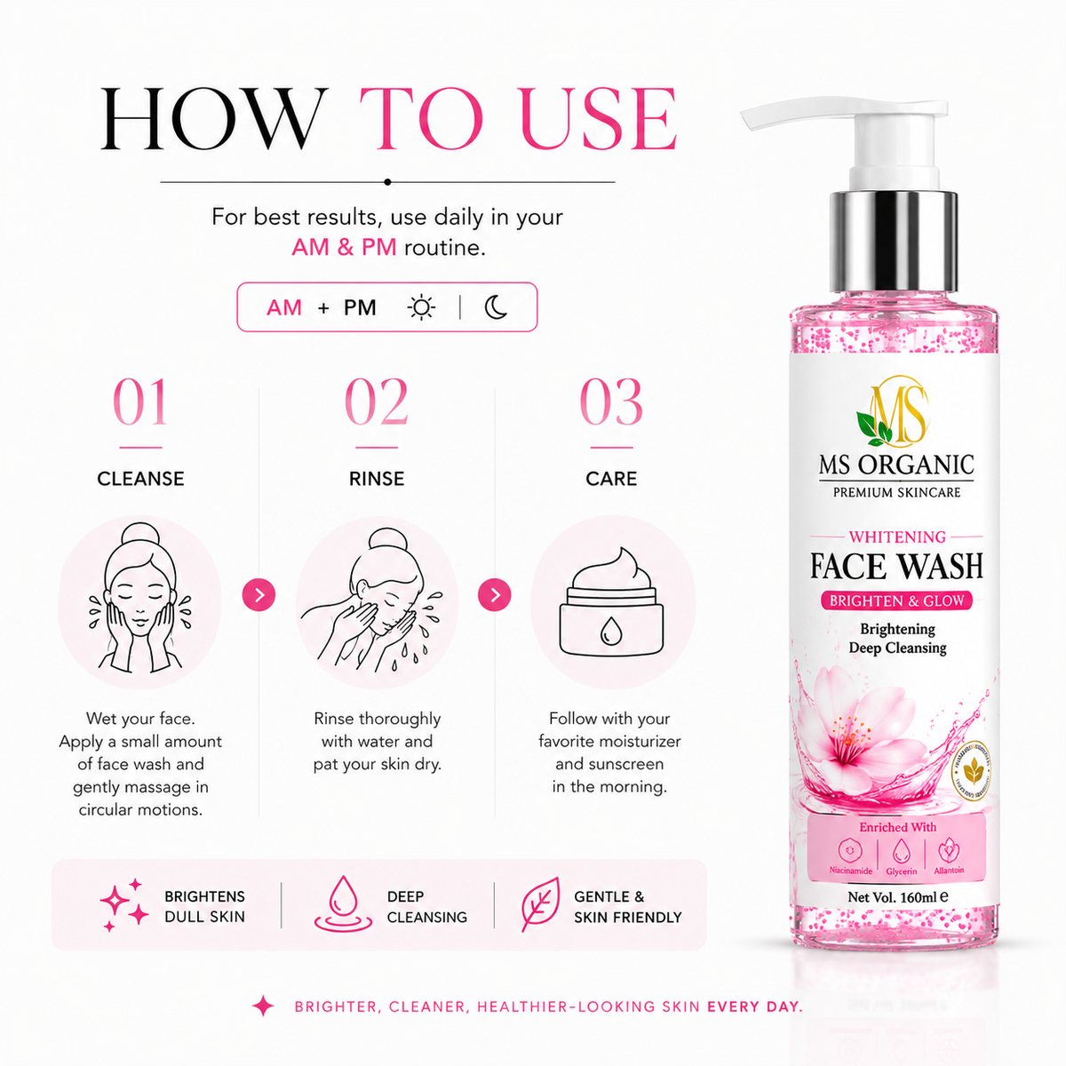 Whitening Face Wash | 160ml
