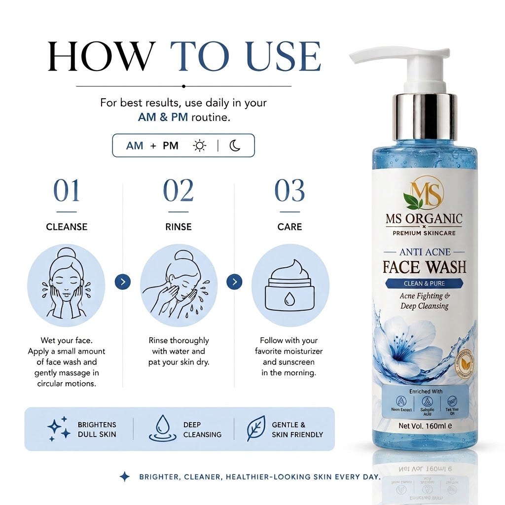 Anti Acne Face Wash | 160ml