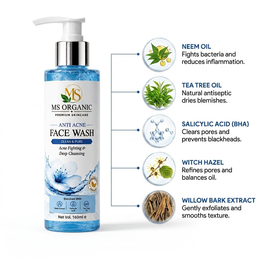 Anti Acne Face Wash | 160ml
