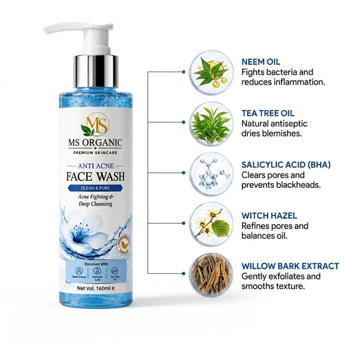 Anti Acne Face Wash | 160ml